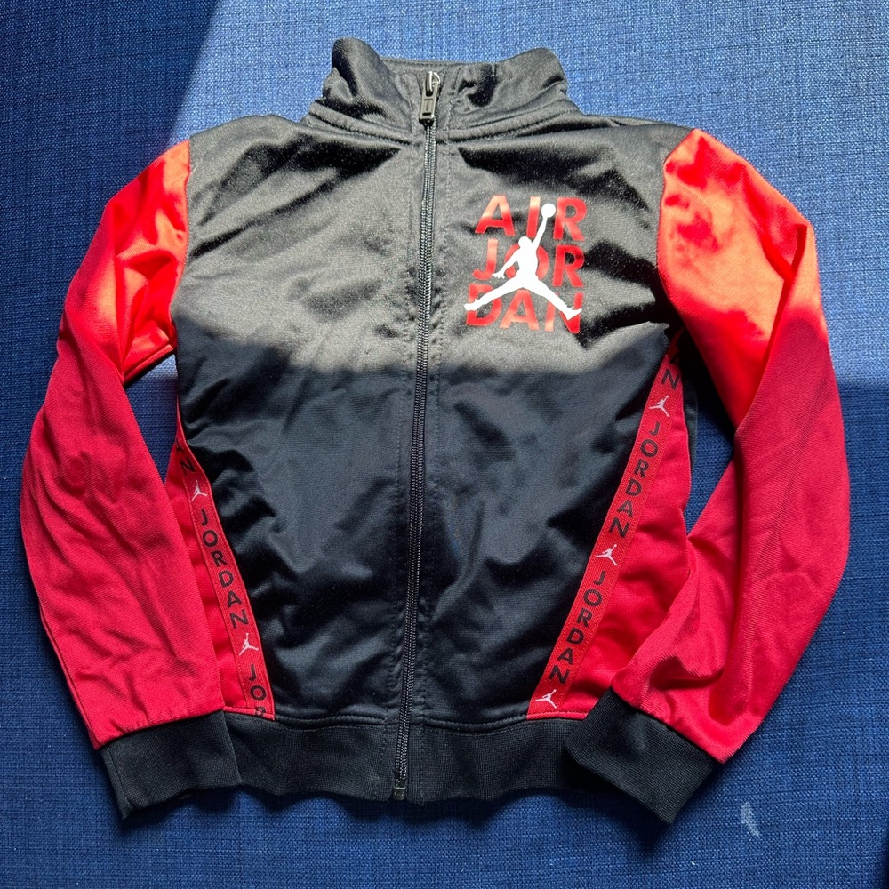 Toddler Boys vert tape Tricot jacket and pants 2 piece set